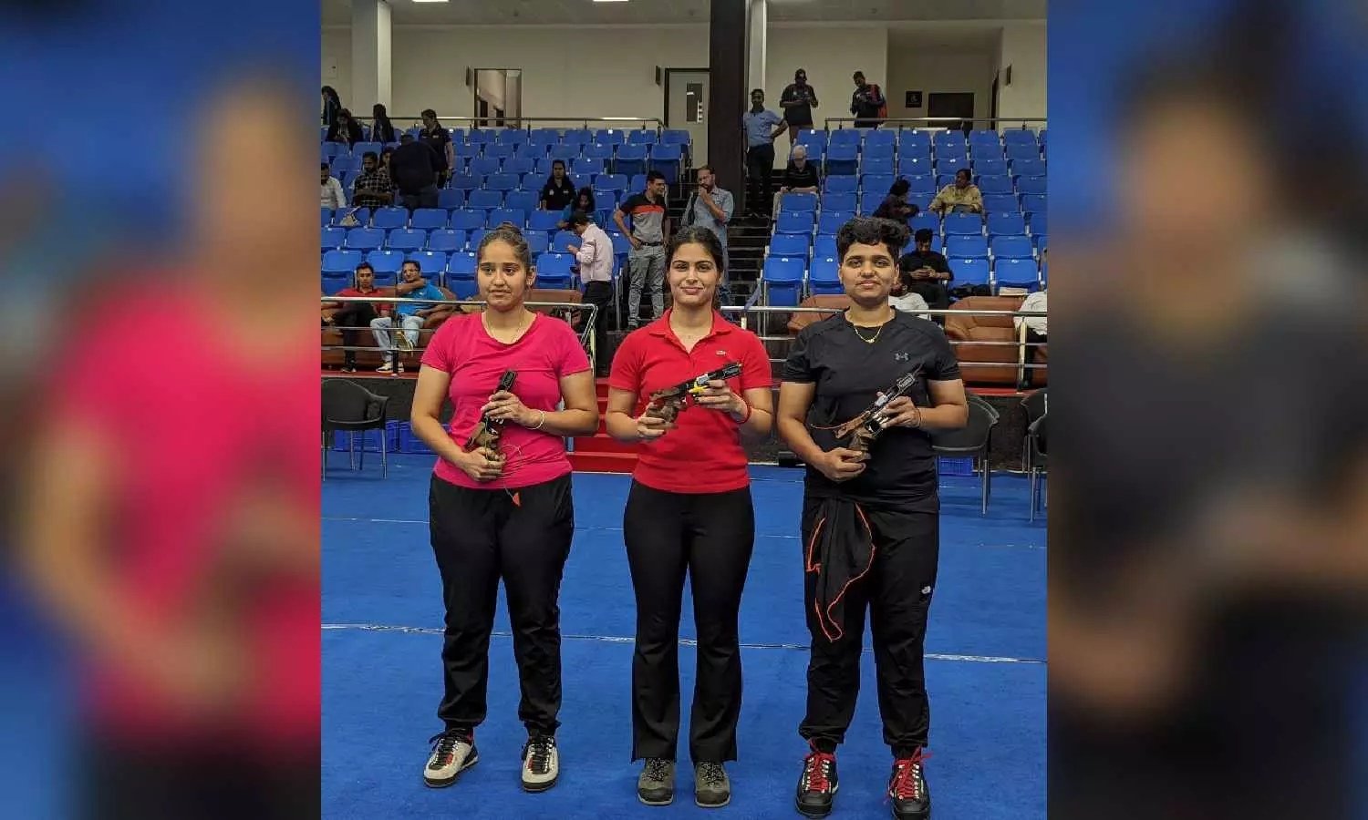 Final Olympics Selection: Manu, Vijayveer win final 25m pistol trial