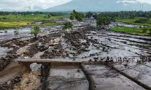 Death toll in Indonesia’s lava flood rises to 44