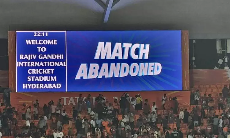 IPL 2024: Match between SRH and GT abandoned due to rain IPL 2024: Match between SRH and GT abandoned due to rain