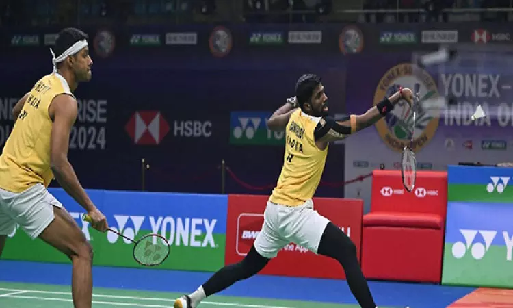 Satwik, Chirag lose No.1 ranking; slip to third in latest BWF list