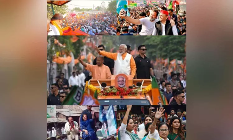 High-pitched campaigning ends for 5th phase, focus shifts to polling day on May 20 High-pitched campaigning ends for 5th phase, focus shifts to polling day on May 20