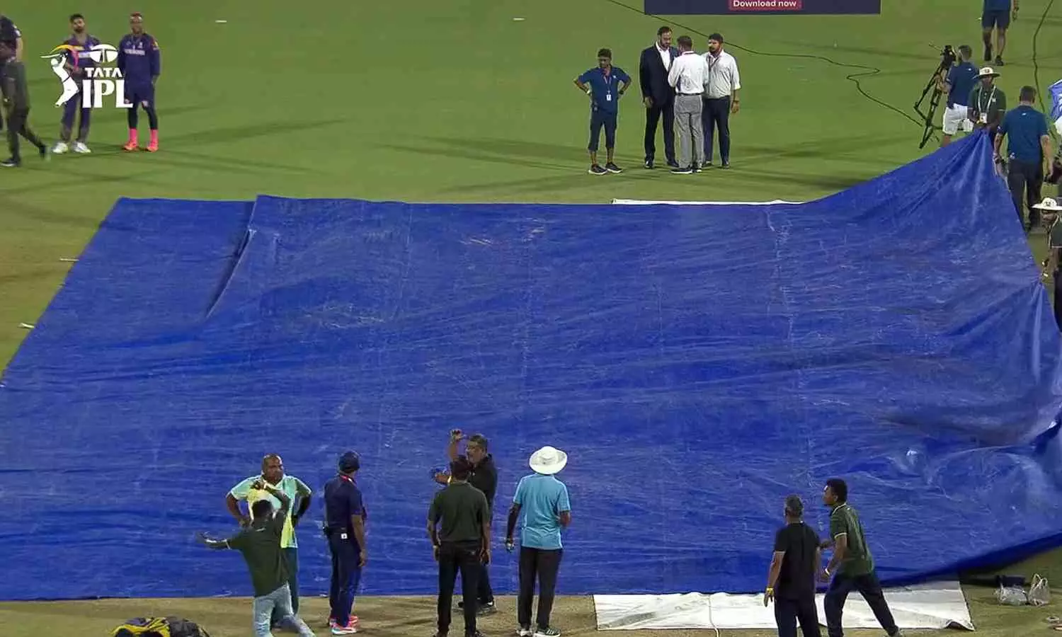 IPL 2024: RR vs KKR; toss delayed due to rain IPL 2024: RR vs KKR; toss delayed due to rain