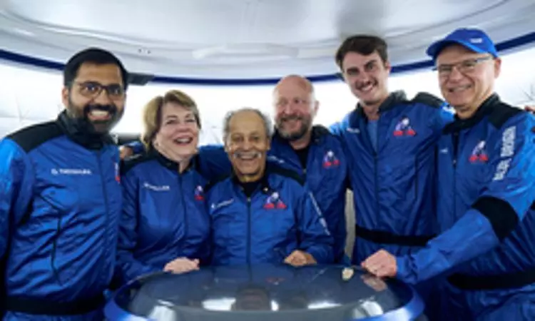 Gopi Thotakura becomes 1st Indian space tourist on Blue Origins private astronaut launch Gopi Thotakura becomes 1st Indian space tourist on Blue Origins private astronaut launch