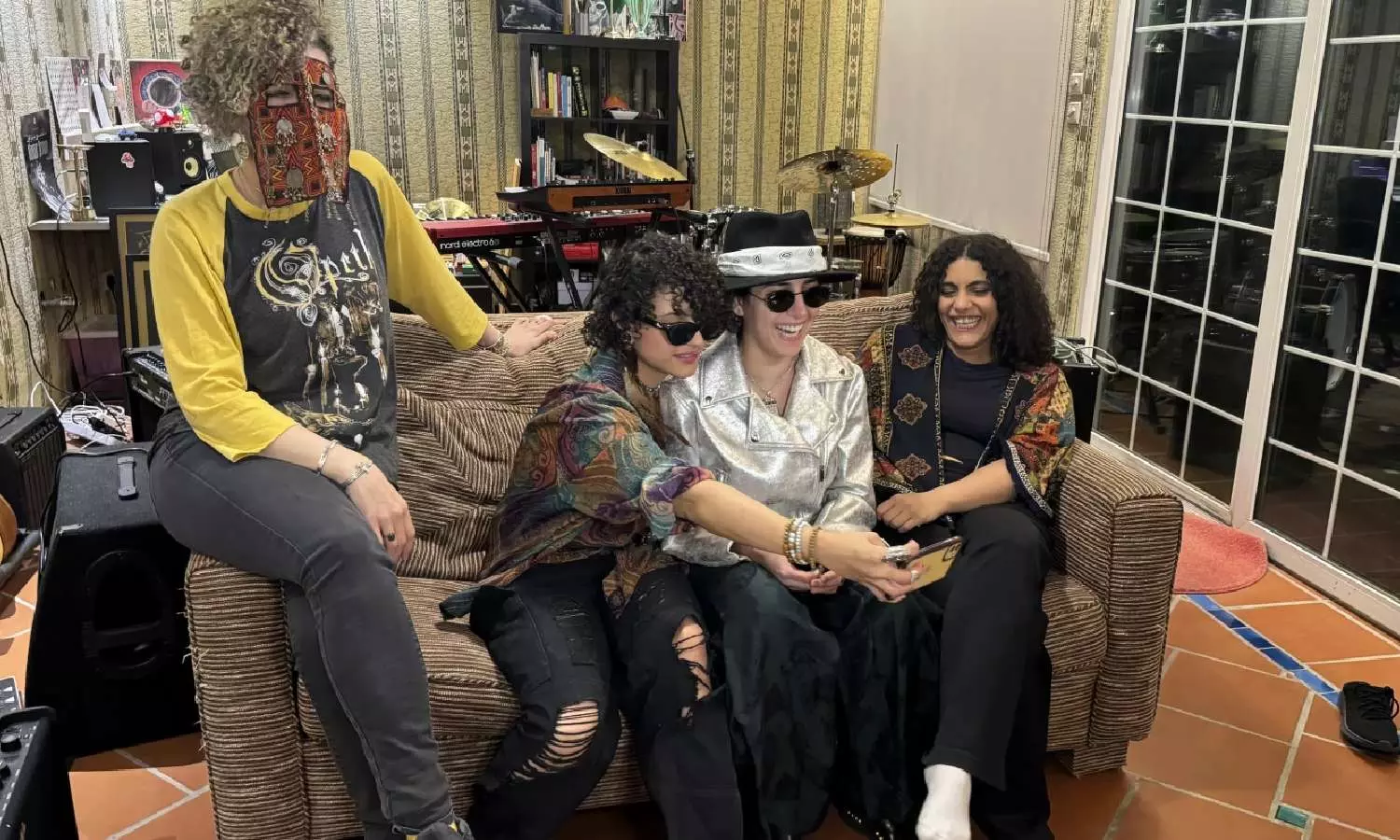 In Saudi Arabia, an all-women psychedelic rock band jams out as its conservative society loosens up