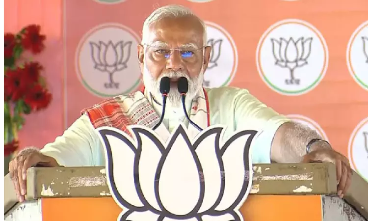 Odisha me pehali baar double engine ki sarkar: PM Modi