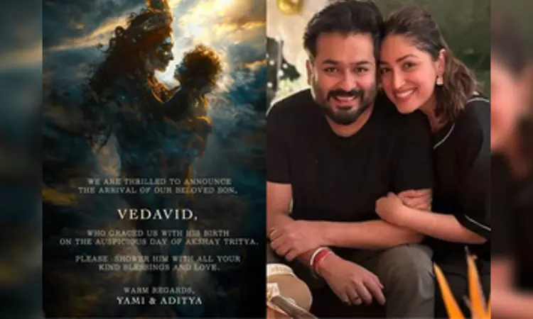 Yami Gautam, Aditya Dhar welcome baby boy Vedavid, wish for bright future that awaits our son Yami Gautam, Aditya Dhar welcome baby boy Vedavid, wish for bright future that awaits our son