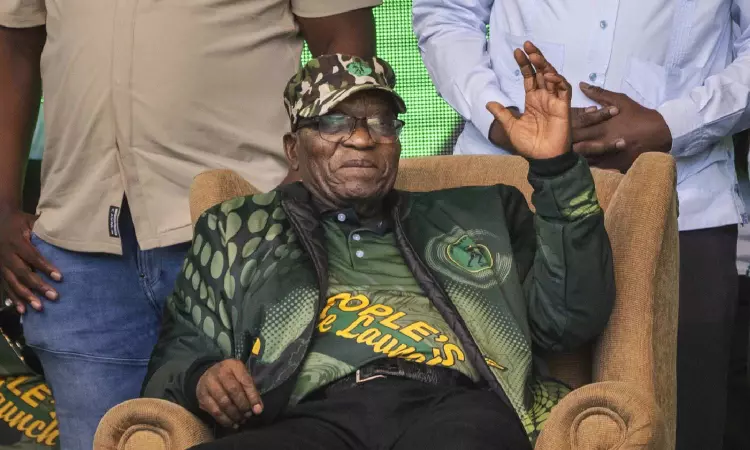 South Africa: Top court bars ex-President Zuma from election