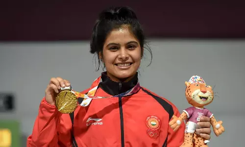 Manu Bhaker striving for gold in Paris after topping Air Pistol selection trials