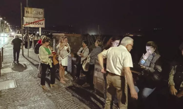 Italian womens prison, hundreds of residents evacuated after 4.4 magnitude quake in southern Italy