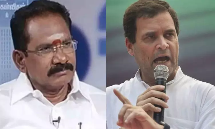 Sellur Raju admires Congress leader Rahul Gandhi, gets trolled online