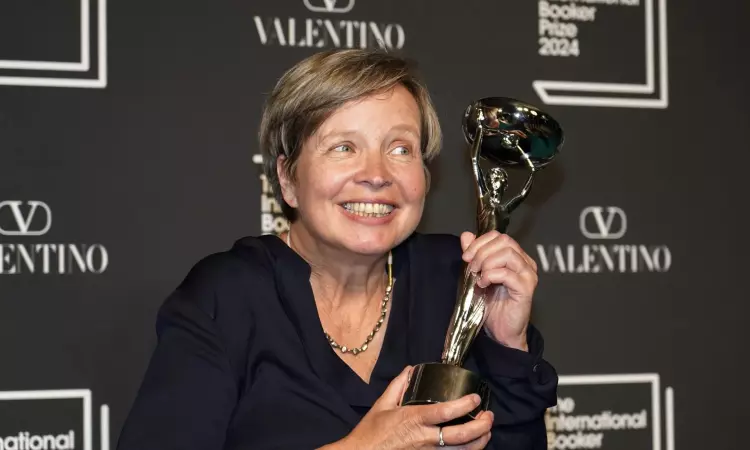 German author Jenny Erpenbeck wins International Booker Prize for tale of tangled love affair German author Jenny Erpenbeck wins International Booker Prize for tale of tangled love affair
