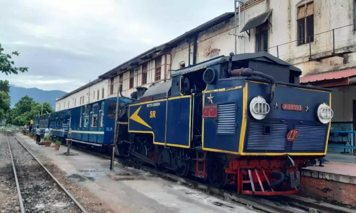 Nilgiri Mountain Railway services between Mettupalayam and Ooty cancelled due to land slip Nilgiri Mountain Railway services between Mettupalayam and Ooty cancelled due to land slip