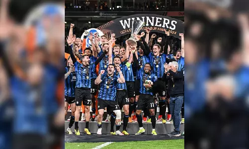 Lookman scores hat-trick as Atalanta stun Leverkusen to win Europa League title