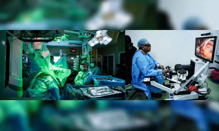 1st India made surgical robotic system, SSI Mantra, performs 100 cardiac surgeries 1st India made surgical robotic system, SSI Mantra, performs 100 cardiac surgeries