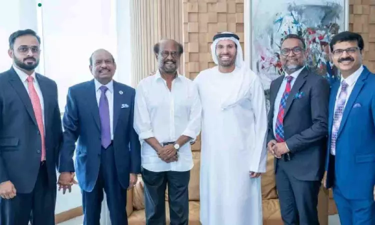 Superstar Rajinikanth receives UAE’s coveted Golden Visa Superstar Rajinikanth receives UAE’s coveted Golden Visa