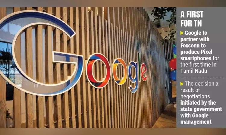 Google to make Pixel phones, drones in Tamil Nadu