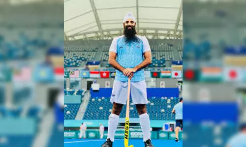 Hockey India applauds Jarmanpreet Singhs 100th International caps achievement