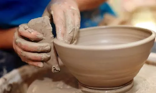 Learn the art of slipware pottery with a workshop in Chennai