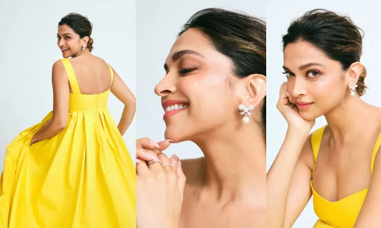 Mom-to-be Deepika Padukone shines bright in yellow dress