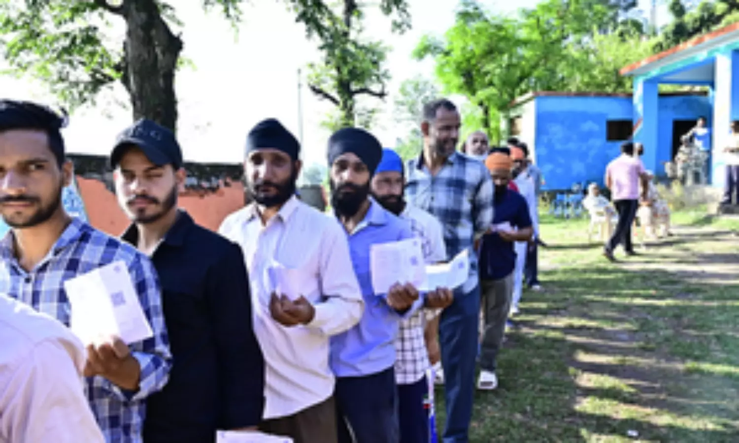 Over 59 per cent turnout in 6th phase of LS polls, J&K sets another record