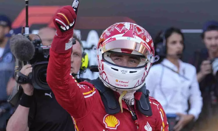 Leclerc takes pole position for Monaco GP and ends Verstappen’s bid for F1 record