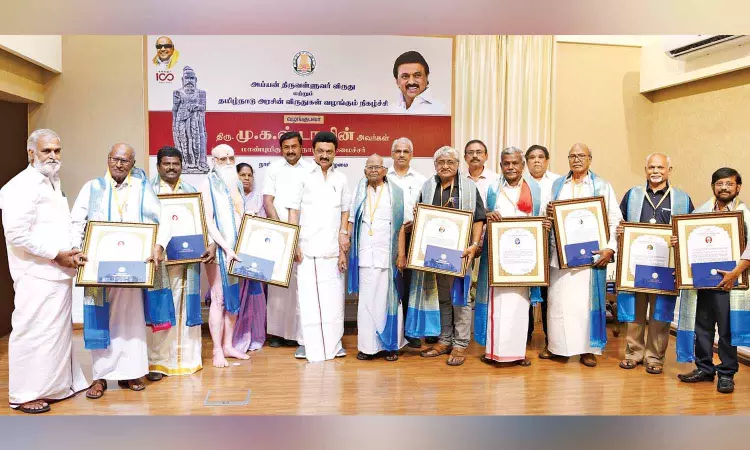 DMK regime has honoured 260 Tamil scholars in the last three years