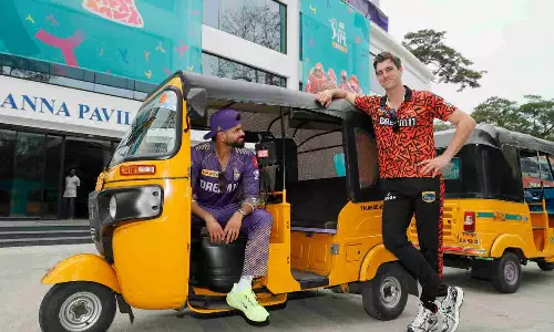 Both captains chilling on the eve of final