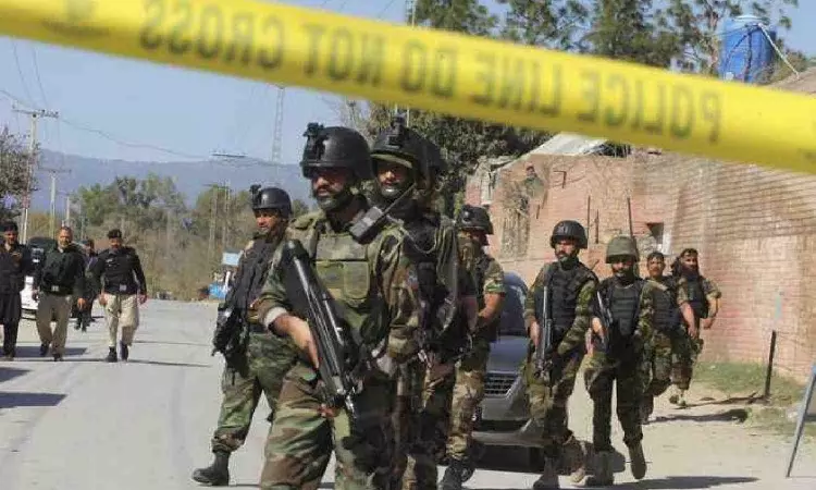 5 terrorists killed, 2 soldiers lose lives in military operation in Pakistan: Official 5 terrorists killed, 2 soldiers lose lives in military operation in Pakistan: Official