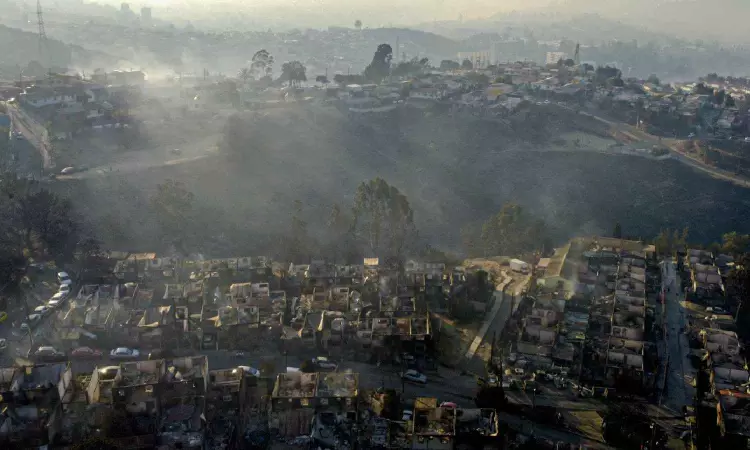 Firefighter allegedly used cigarettes to start wildfires that killed 130 in Chile