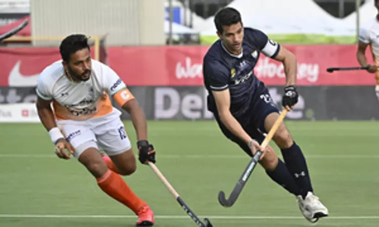 FIH Pro League: Harmanpreet scores hat-trick as Indian men’s hockey team beats Argentina 5-4