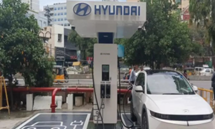 Hyundai Motor installs EV charging station in Chennai, plans 100 facilities in Tamil Nadu Hyundai Motor installs EV charging station in Chennai, plans 100 facilities in Tamil Nadu