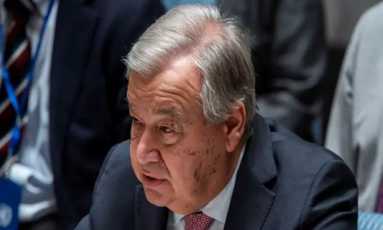UN chief condemns Israeli strike in Rafah, says horror must stop