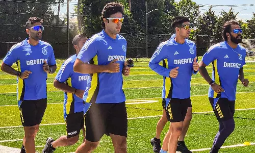 India train in Big Apple: Getting used to cooler temperatures, playing white-ball games in morning