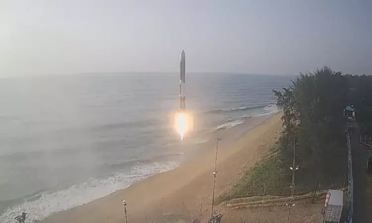 IIT-M’s Agnikul Cosmos launches world’s first rocket with single piece 3D printed engine from Sriharikota