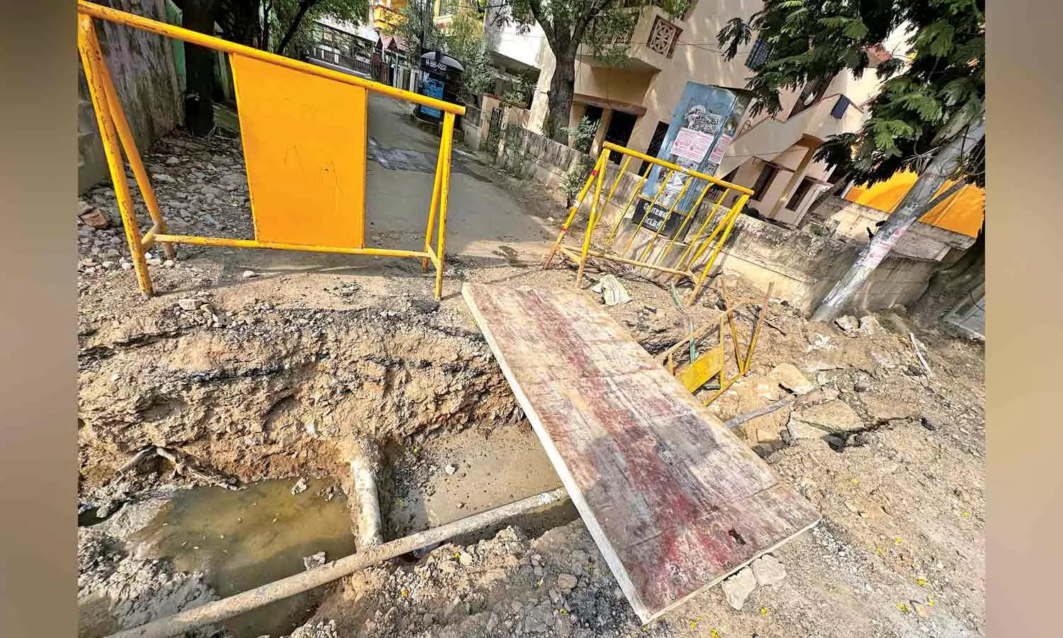 Citizen Connect: Delay in re-laying road dug up for Chennai Corporation works irks residents in Madipakkam Citizen Connect: Delay in re-laying road dug up for Chennai Corporation works irks residents in Madipakkam