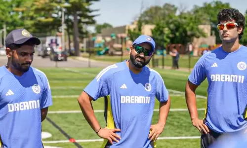 Rohit hopes for quick acclimatisation of NY pitch Rohit hopes for quick acclimatisation of NY pitch