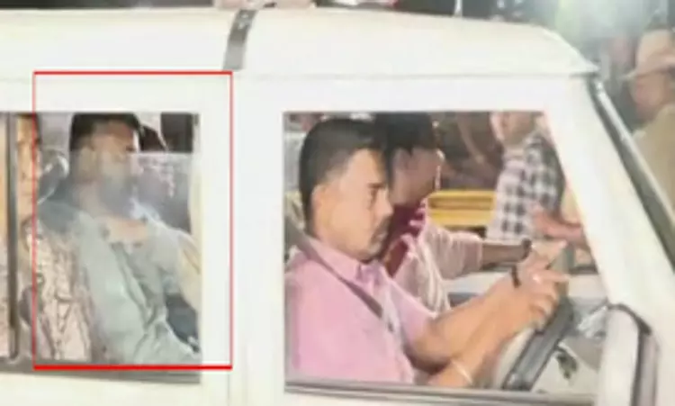 Ktaka sex video scandal: Prajwal Revanna brought to SIT office in Bluru