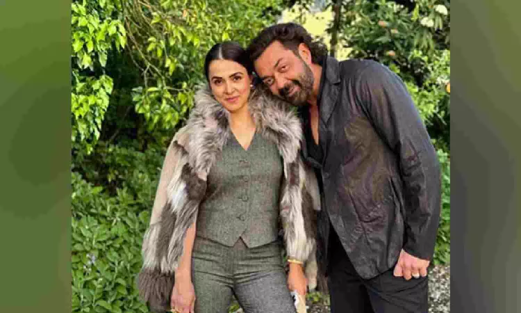 Bobby Deol pens adorable anniversary wish for wife Tania, says, ...you complete me Bobby Deol pens adorable anniversary wish for wife Tania, says, ...you complete me