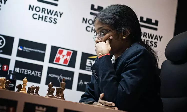 Norway Chess: Vaishali to take on Tingjie Lei in fifth round