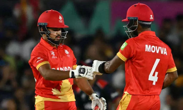 T20 World Cup: USA beats Canada by 7 wickets T20 World Cup: USA beats Canada by 7 wickets