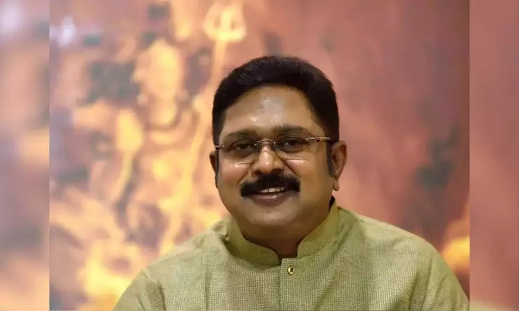 AMMK leader TTV Dinakaran is trailing in Theni
