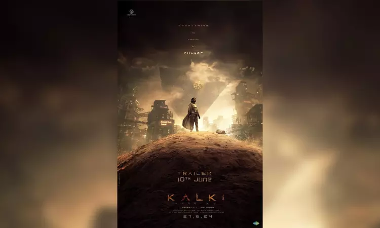 Get Ready: Prabhas-starrer Kalki 2898 AD trailer to drop on June 10 Get Ready: Prabhas-starrer Kalki 2898 AD trailer to drop on June 10