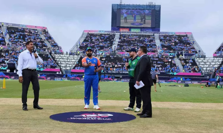 IND vs IRE T20 World Cup: India wins toss, opts to bowl against Ireland IND vs IRE T20 World Cup: India wins toss, opts to bowl against Ireland