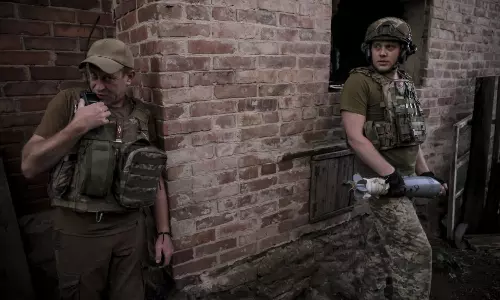 Ukraine hits Russian oil facilities as President Zelenskyy joins leaders at D-Day events in France Ukraine hits Russian oil facilities as President Zelenskyy joins leaders at D-Day events in France