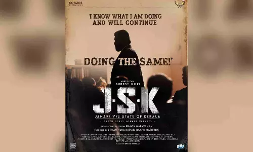 Suresh Gopi plays advocate in JSK