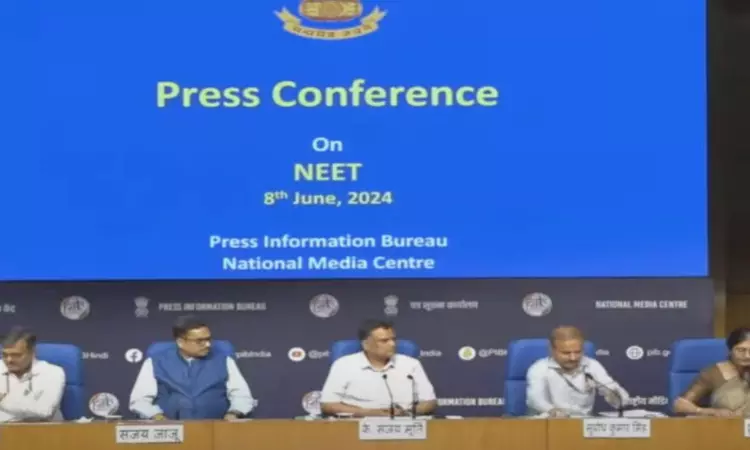 Education ministry sets up panel to review grace marks to over 1,500 NEET-UG candidates