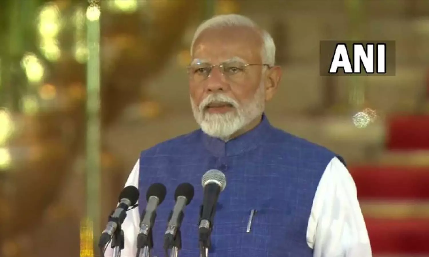 Narendra Modi takes oath for the third consecutive... ... Modi 3.0 new Cabinet HIGHLIGHTS: Narendra Modi takes oath as PM for third time, 72 ministers sworn in Narendra Modi takes oath for the third consecutive... ... Modi 3.0 new Cabinet HIGHLIGHTS: Narendra Modi takes oath as PM for third time, 72 ministers sworn in