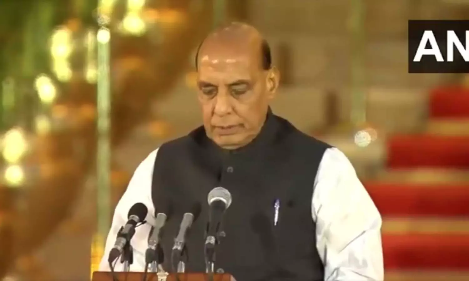 Rajnath Singh takes oath as a minister in Prime... ... Modi 3.0 new Cabinet HIGHLIGHTS: Narendra Modi takes oath as PM for third time, 72 ministers sworn in Rajnath Singh takes oath as a minister in Prime... ... Modi 3.0 new Cabinet HIGHLIGHTS: Narendra Modi takes oath as PM for third time, 72 ministers sworn in
