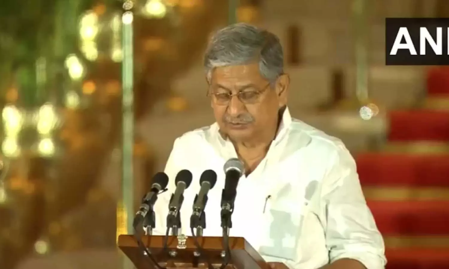 JDU leader Rajiv Ranjan (Lalan) Singh takes oath... ... Modi 3.0 new Cabinet HIGHLIGHTS: Narendra Modi takes oath as PM for third time, 72 ministers sworn in JDU leader Rajiv Ranjan (Lalan) Singh takes oath... ... Modi 3.0 new Cabinet HIGHLIGHTS: Narendra Modi takes oath as PM for third time, 72 ministers sworn in