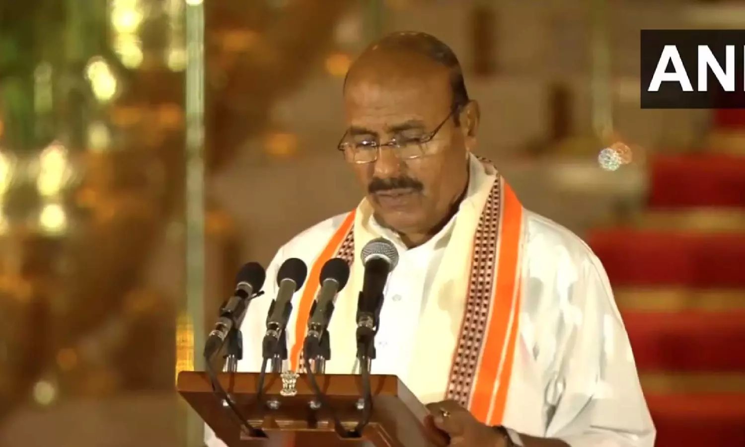 BJP leader Dr. Virendra Kumar takes oath as... ... Modi 3.0 new Cabinet HIGHLIGHTS: Narendra Modi takes oath as PM for third time, 72 ministers sworn in